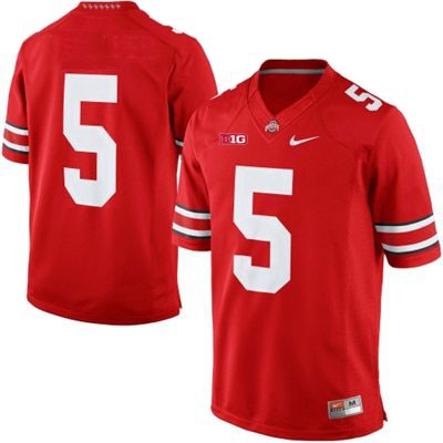 Ohio State Buckeyes Men's Braxton Miller #5 Red Authentic Nike College NCAA Stitched Football Jersey KY19B33IE